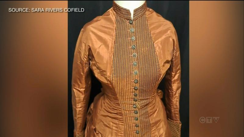 A woman bought a vintage dress at an antique store. It had a secret pocket with a mysterious note